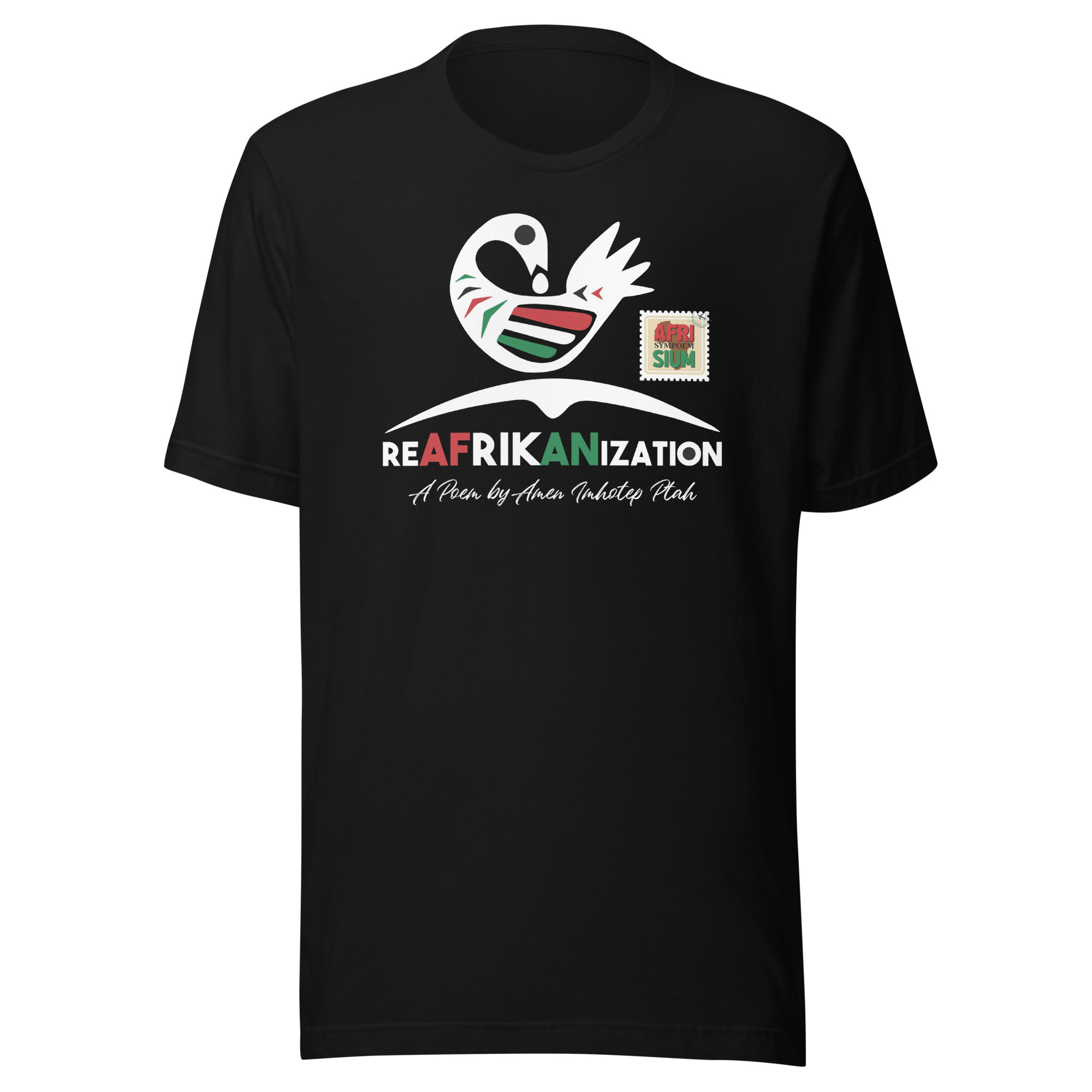 ReAfrikanization Black Unisex t-shirt
