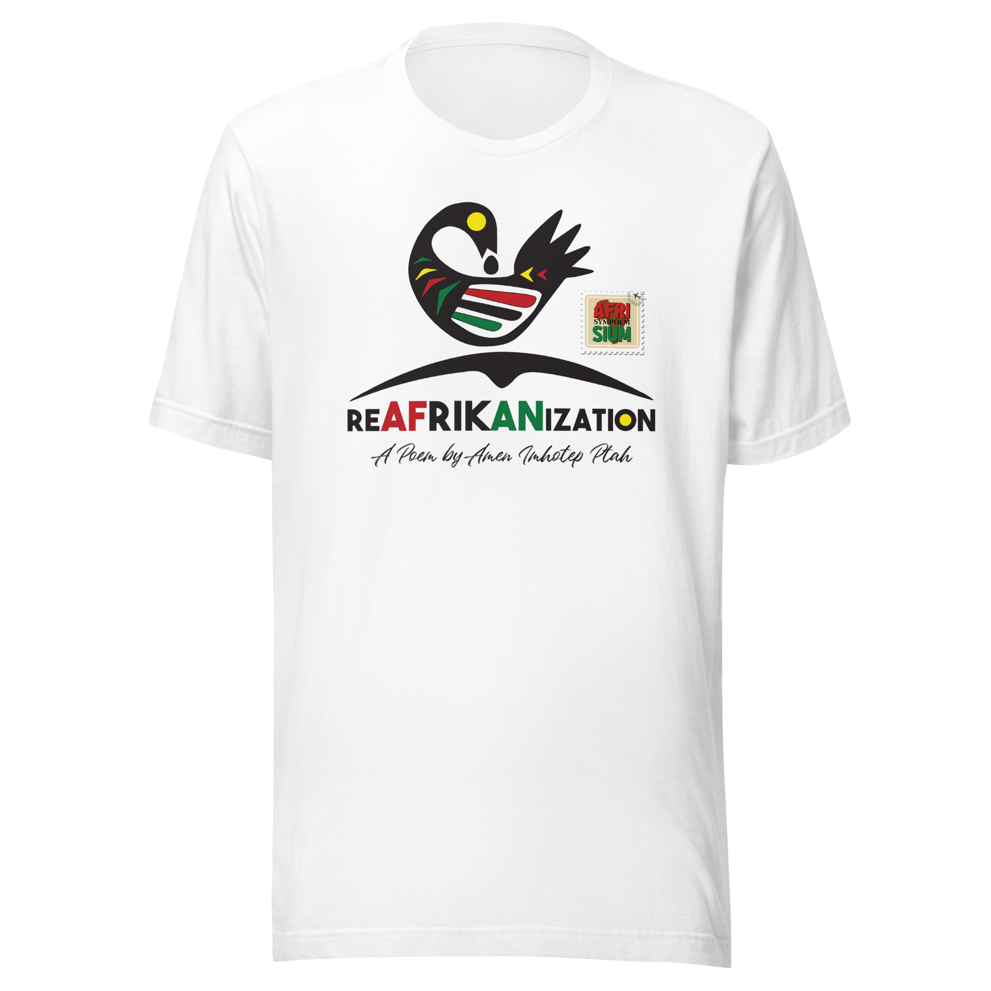 ReAfrikanization White Unisex t-shirt